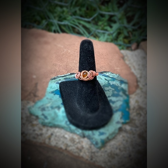 Hand Crafted Ethiopian Opal Ring - Picture 3 of 11